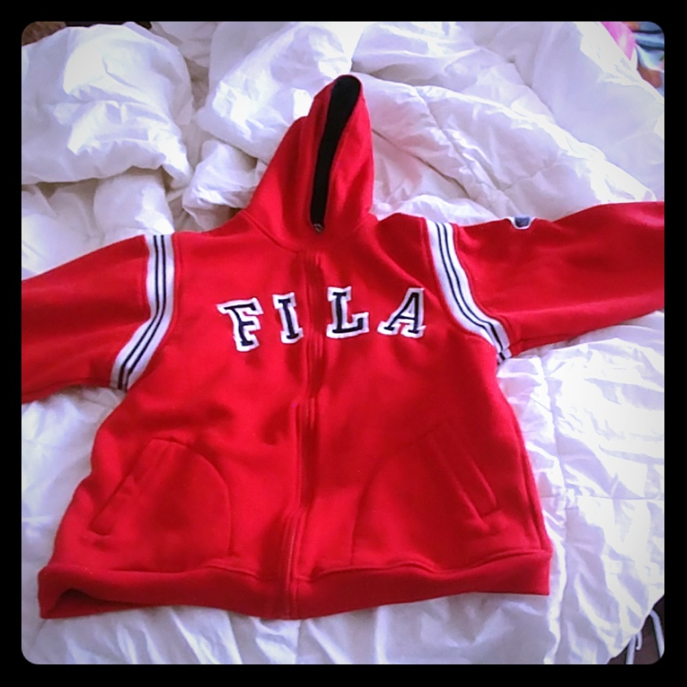 Fila zip up hoodie